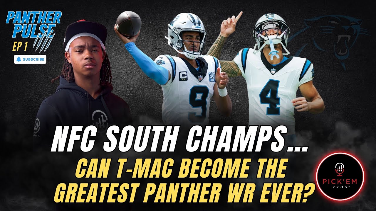 NFC South Champs 🏆 Panthers Are Back — Can T-Mac Pass Steve Smith Sr.?