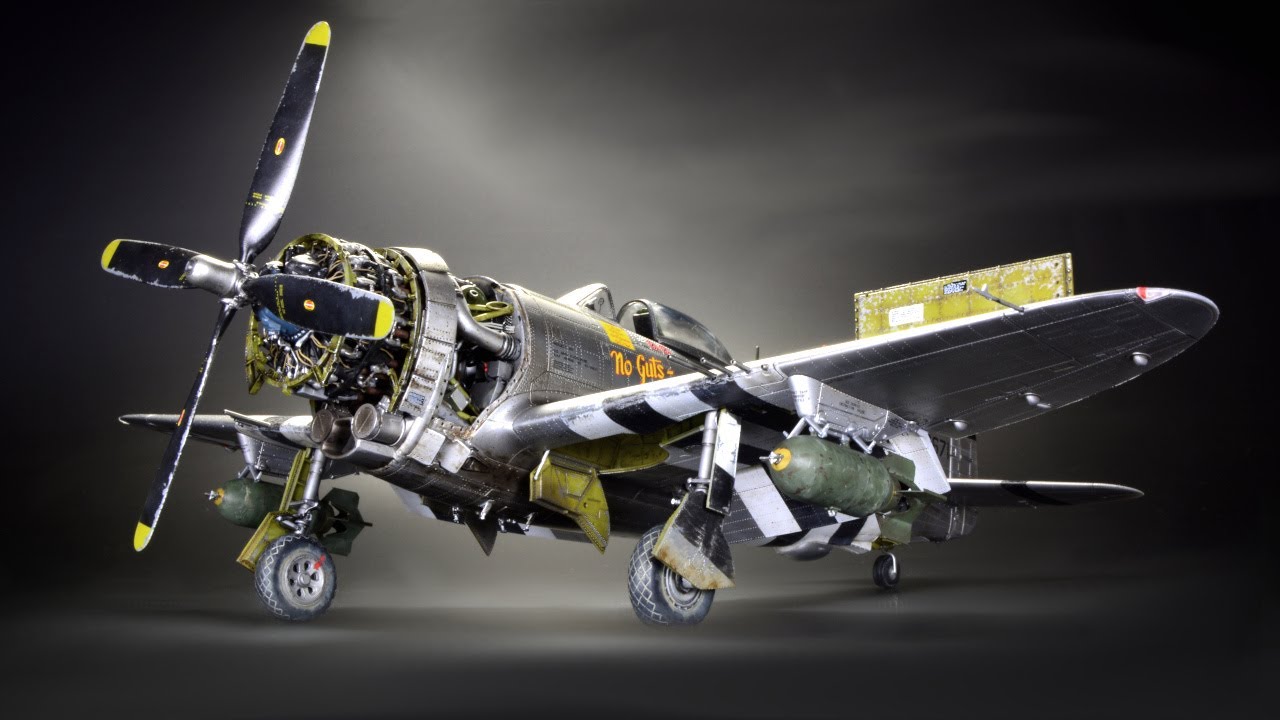 P-47 Thunderbolt Advanced MiniArt 1/48 - Модель самолета
