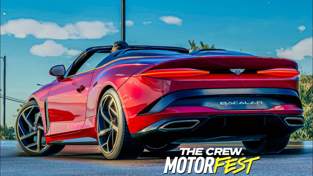 😍BENTLEY RAREST CAR IN THE WORLD🤩[ BENTLEY MULLINER BACALAR ] In the crew motorfest