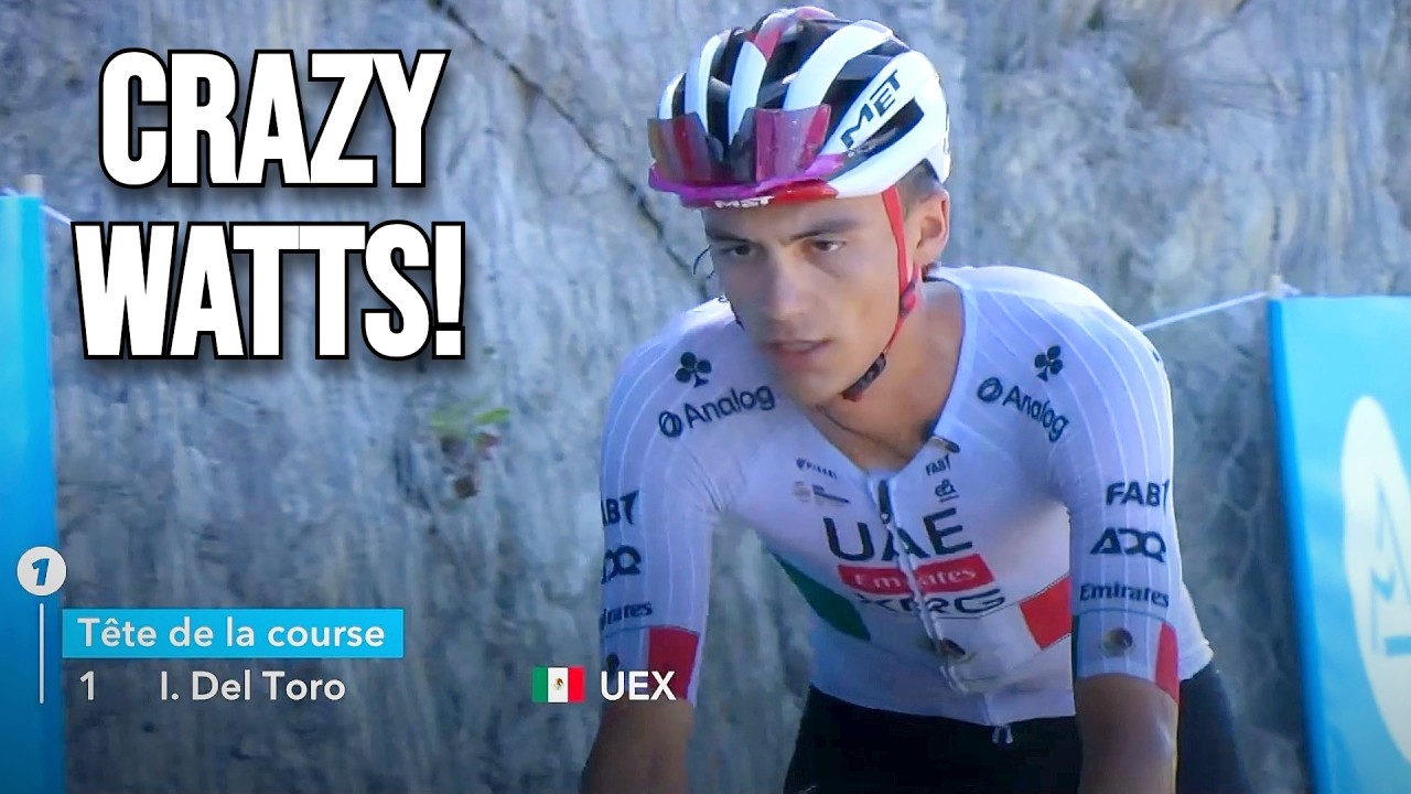 Isaac del Toro Destroys Vingegaard Record on Solaison | Tour Auvergne - Rh&ocirc;ne-Alpes 2026 Stage 8