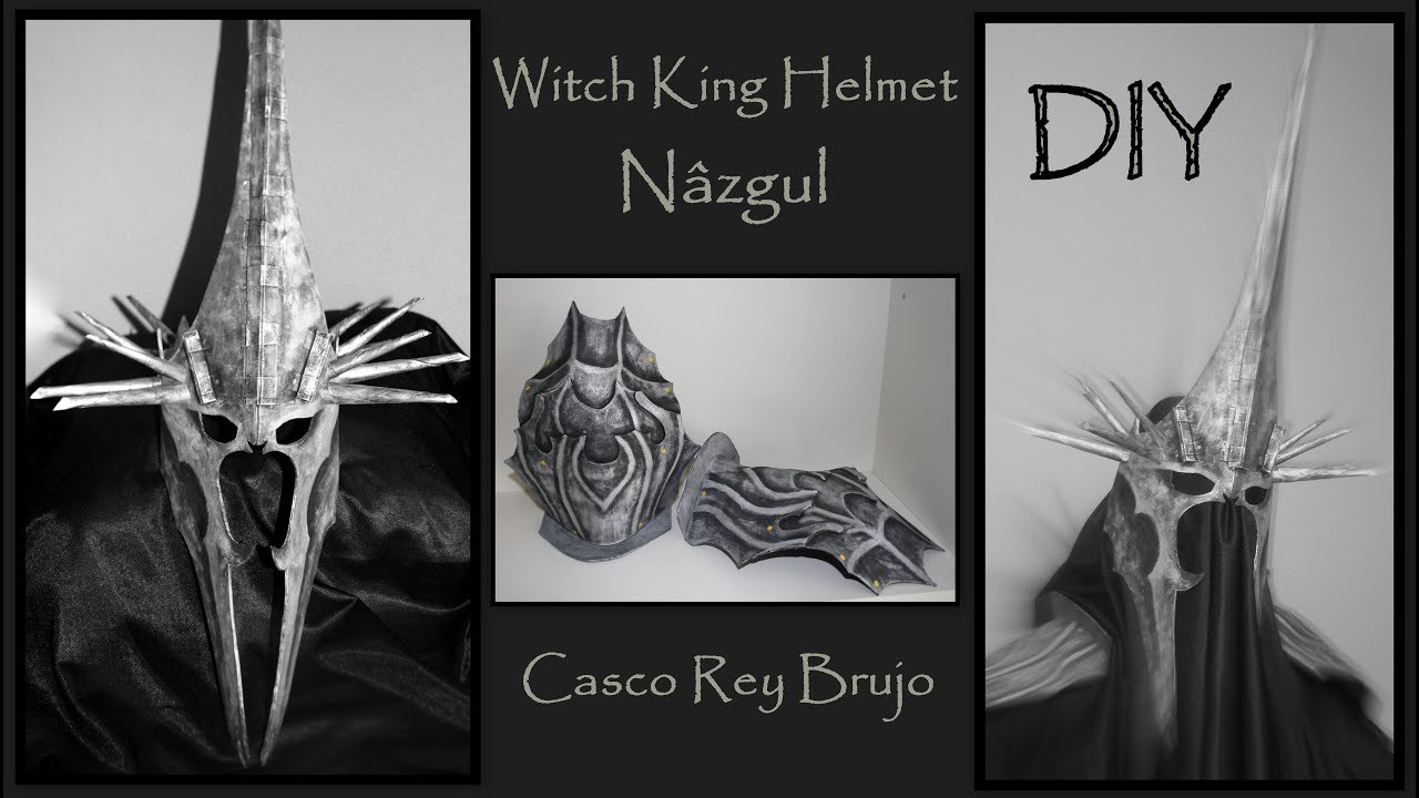 Witch King Helmet DIY