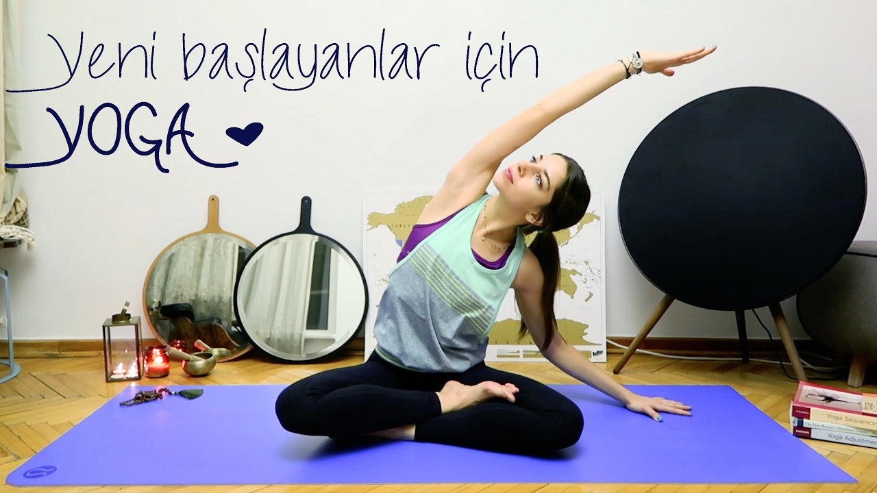 YOGA ♥ Yeni Başlayanların Evde Yapabileceği Başlangıç Seviye Dersi