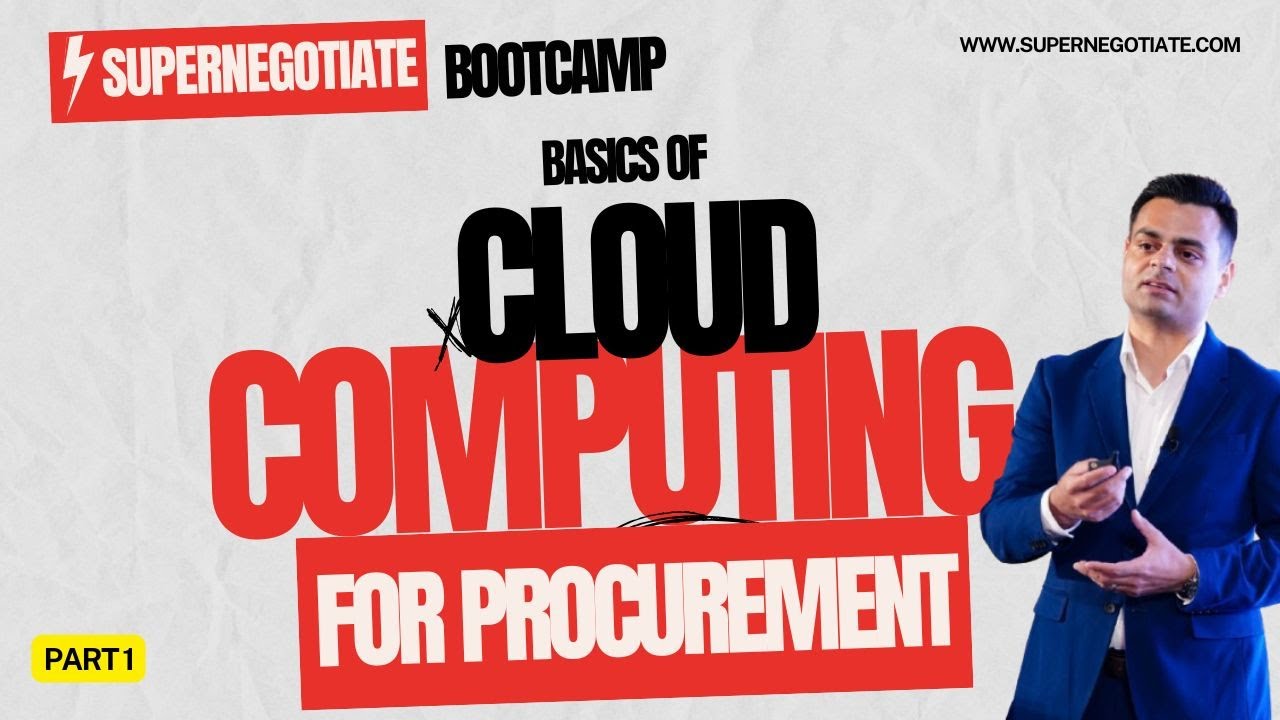 Basics of Cloud Computing for Procurement Managers - Part 1