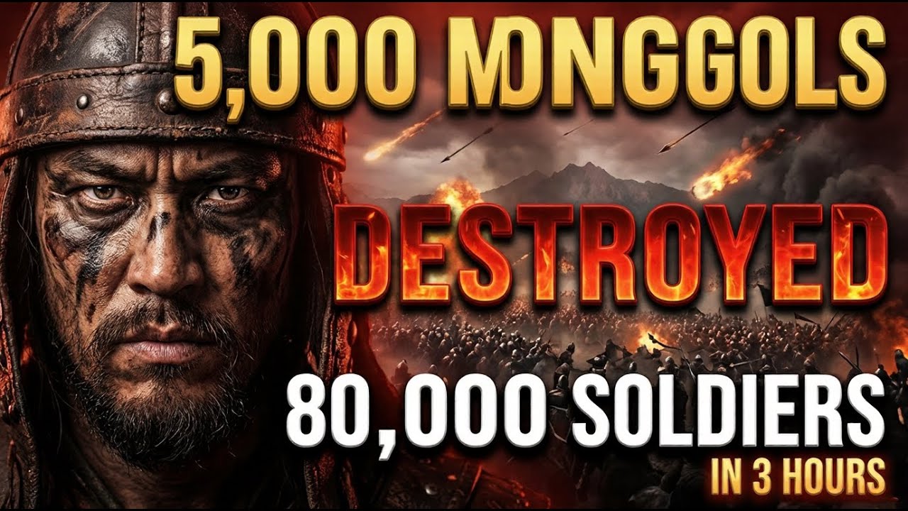 HOW 5,000 MONGOLS ANNIHILATED 80,000 JIN DYNASTY SOLDIERS IN 3 HOURS