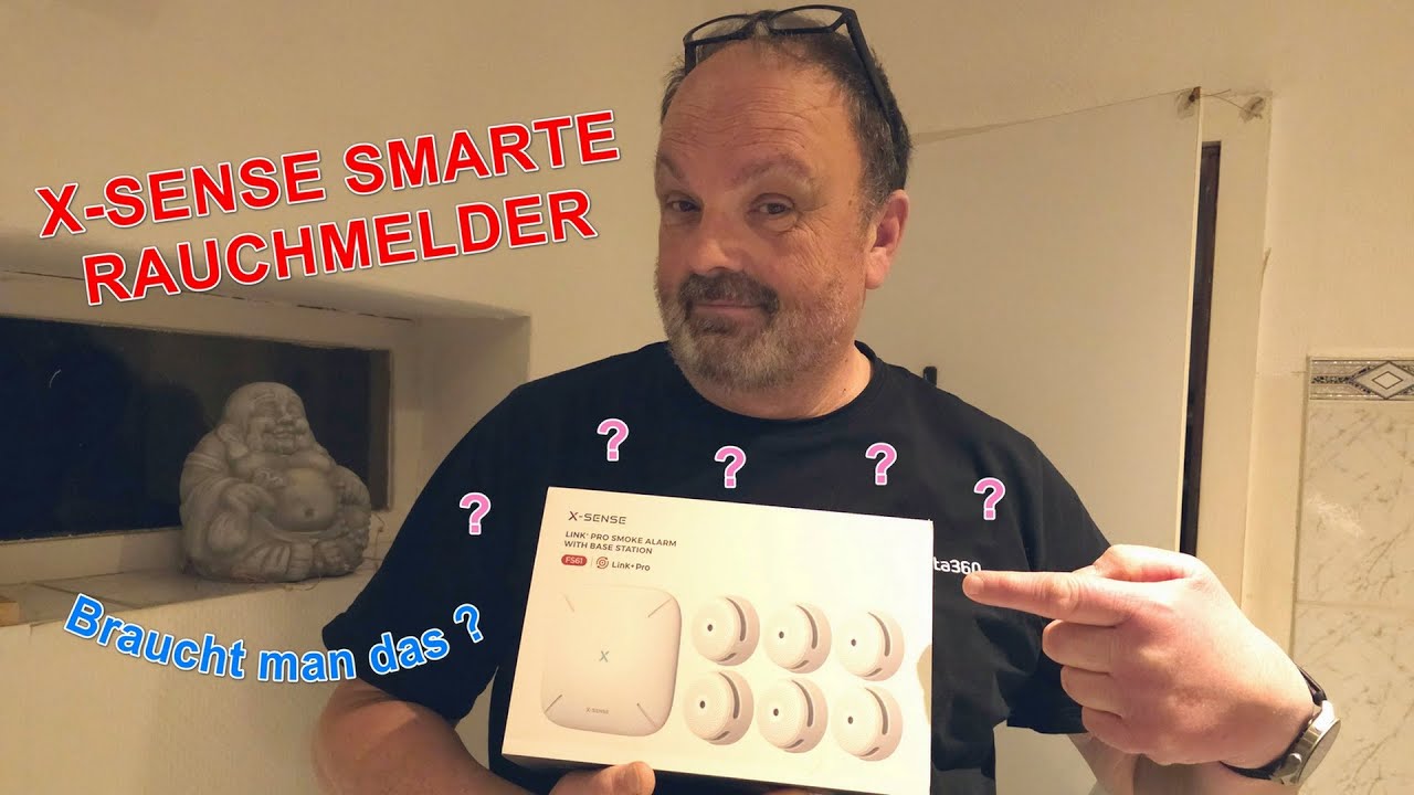 smarte Rauchmelder von X-Sense FS61 mit Basis Station