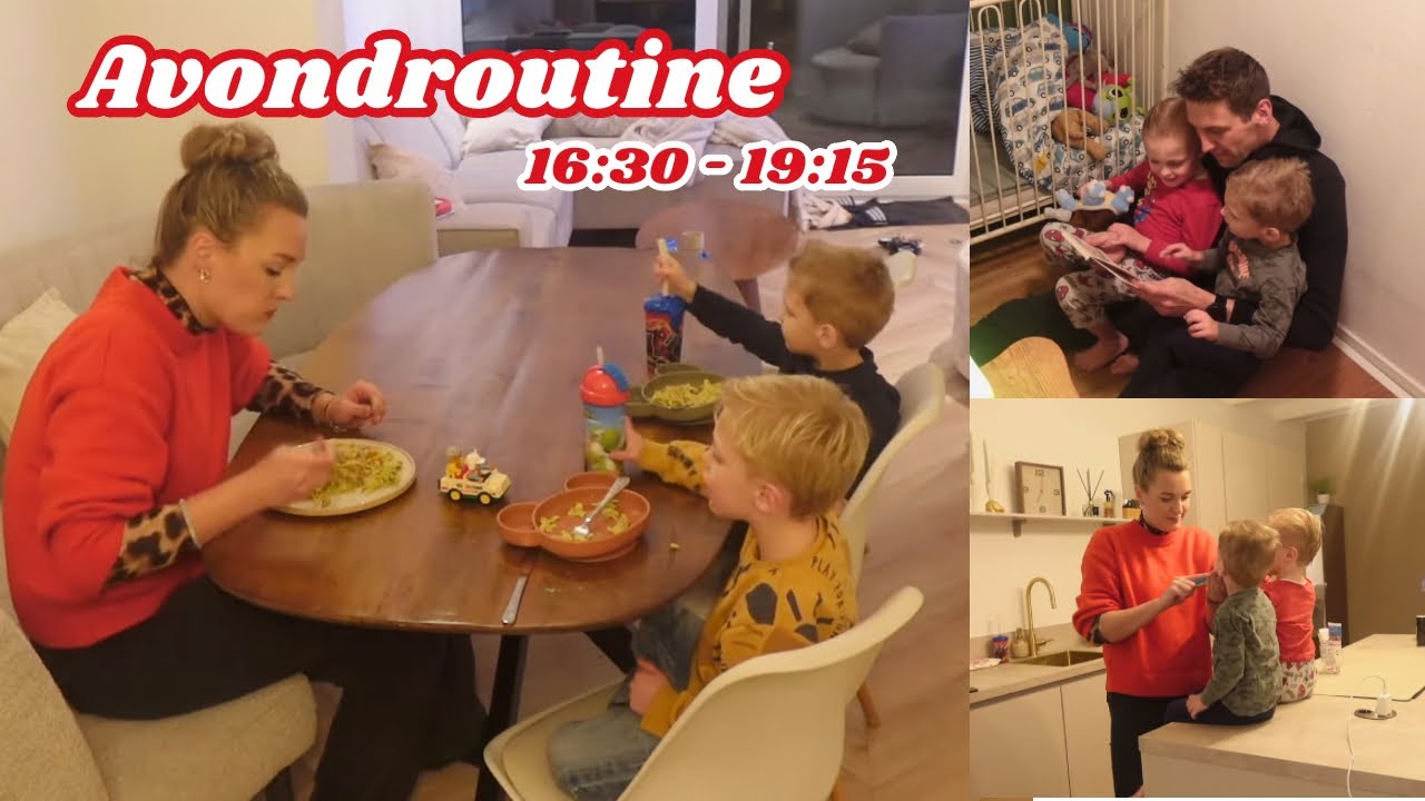 AVONDROUTINE als MAMA VAN 2! Oftewel spitsuur van 16:30 tot 19:15 😅