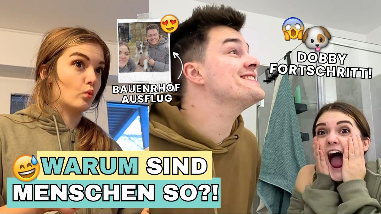 WARUM sind MENSCHEN so?! 😫😅 RIESEN Dobby FORTSCHRITT! 😍🐶 | Hans&Wika