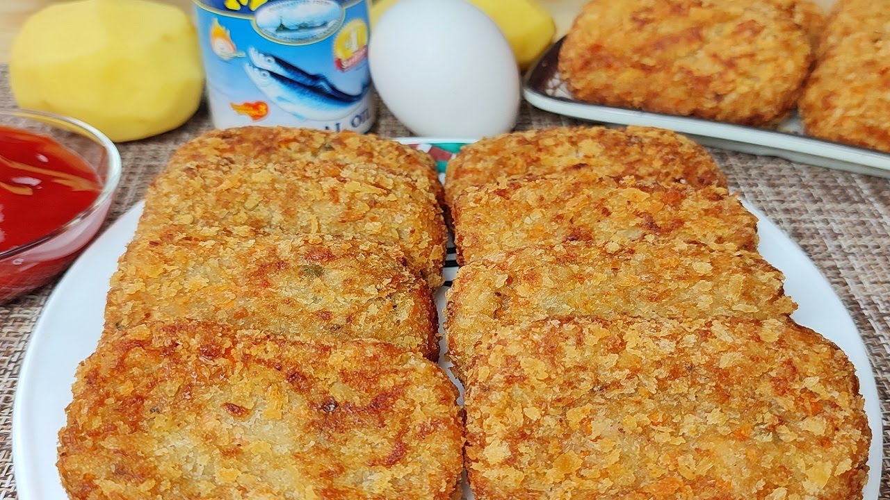 POTATO NUGGETS WITH SARDINES