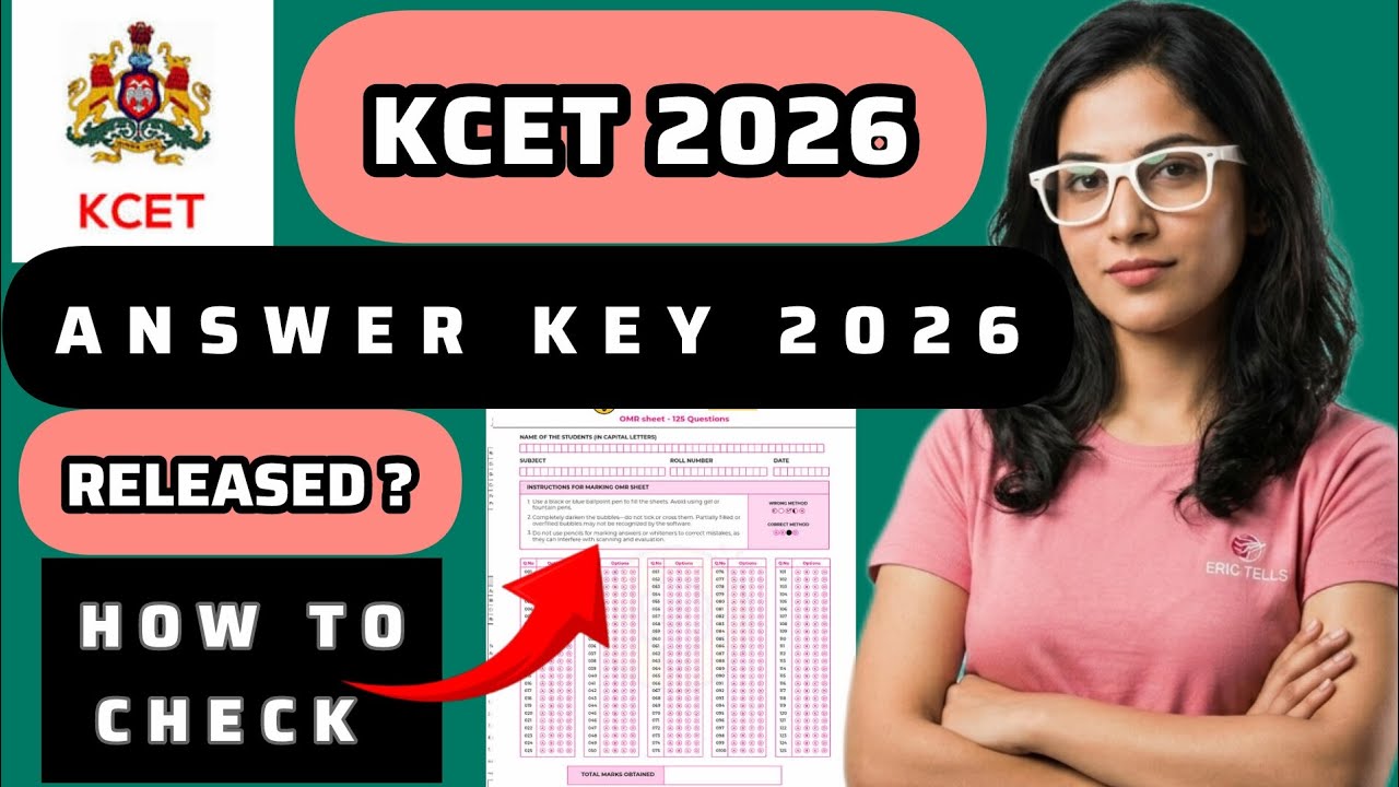 kcet answer key 2026 | karnataka cet answer key 2026