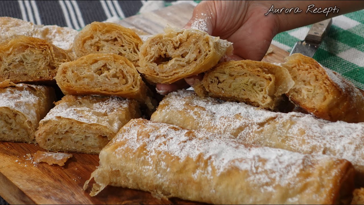 Brza pita sa jabukama i cimetom – mirisna i neodoljiva!Quick Apple Cinnamon Pie! 🍎