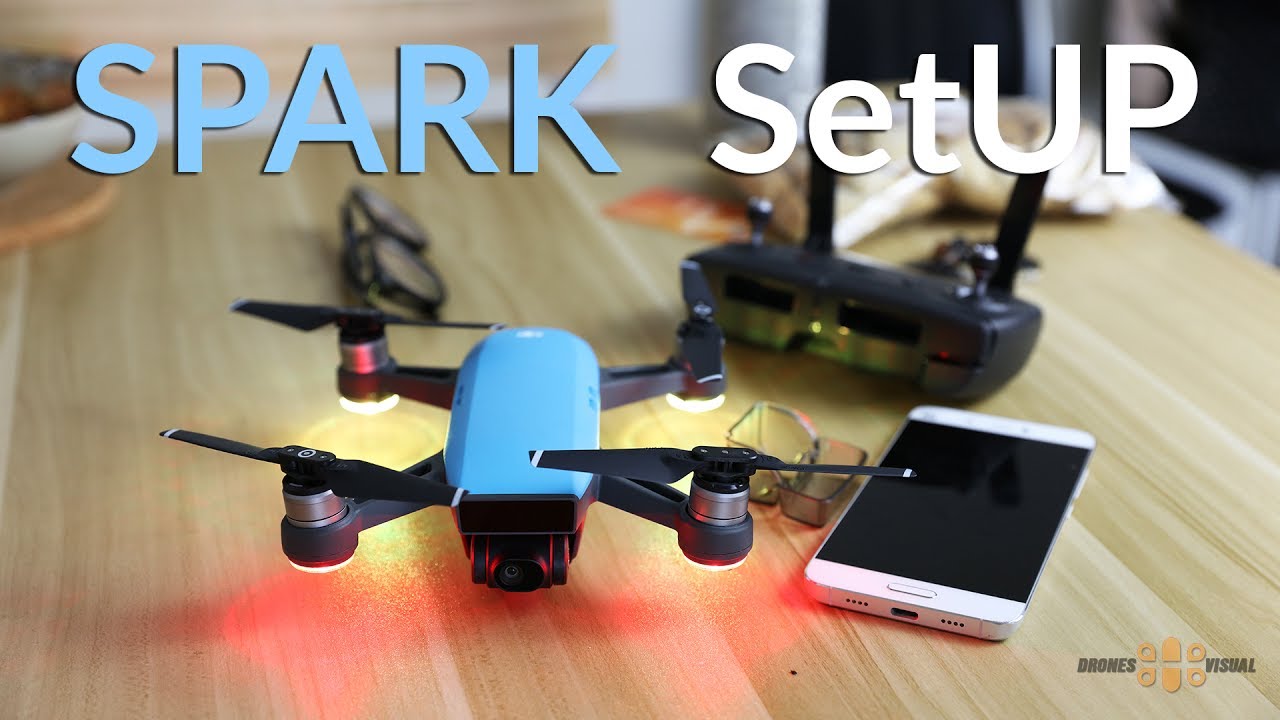 DJI Spark Fly More Combo Setup and Calibration