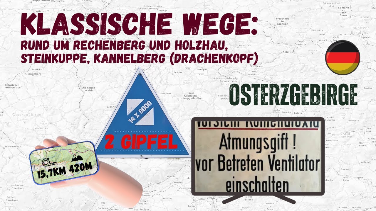 Runde um Rechenberg und Holzhau | Fischerbaude | Steinkuppe | Kannelberg (Drachenkopf) | Brauerei