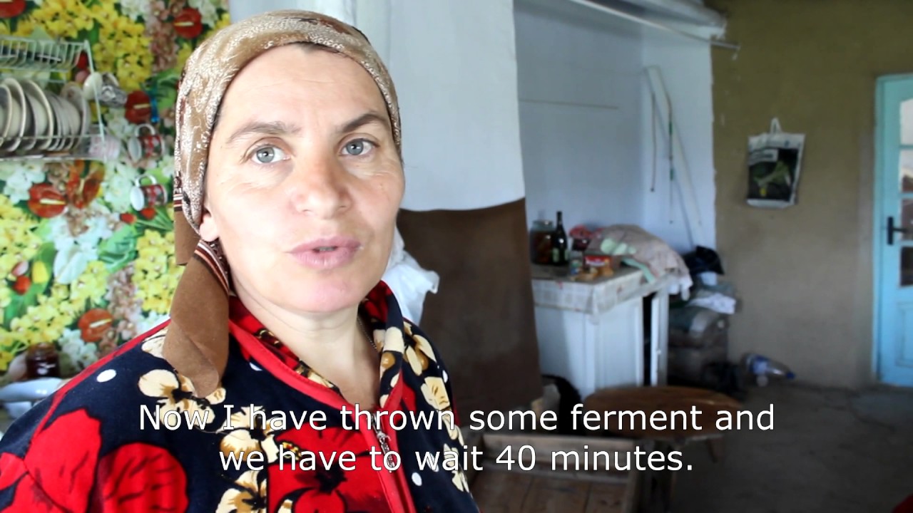 Making Homemade Bryndza in Gagauzia