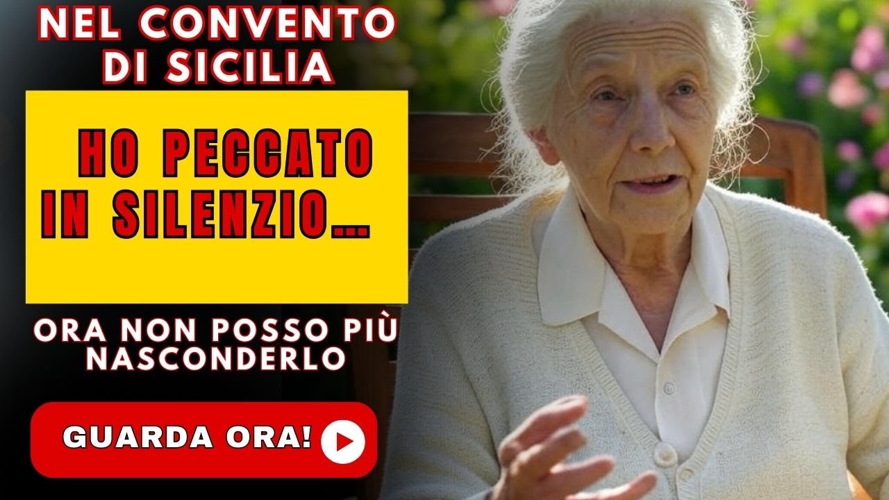 NEL CONVENTO DI SICILIA NASCONDEVO UN SEGRETO… ORA È TEMPO DI CONFESSARE