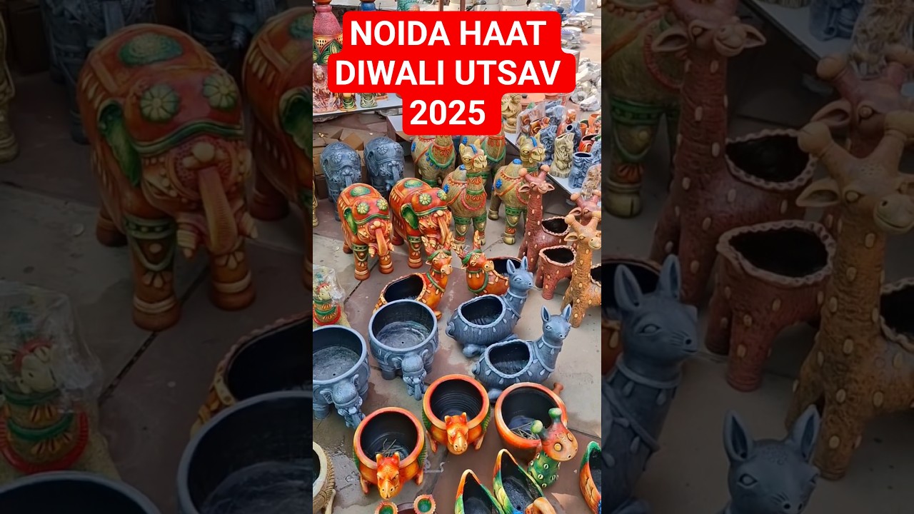 Noida Haat Diwali Utsav 2025 #shorts #noidavlogs #diwalimela #trending