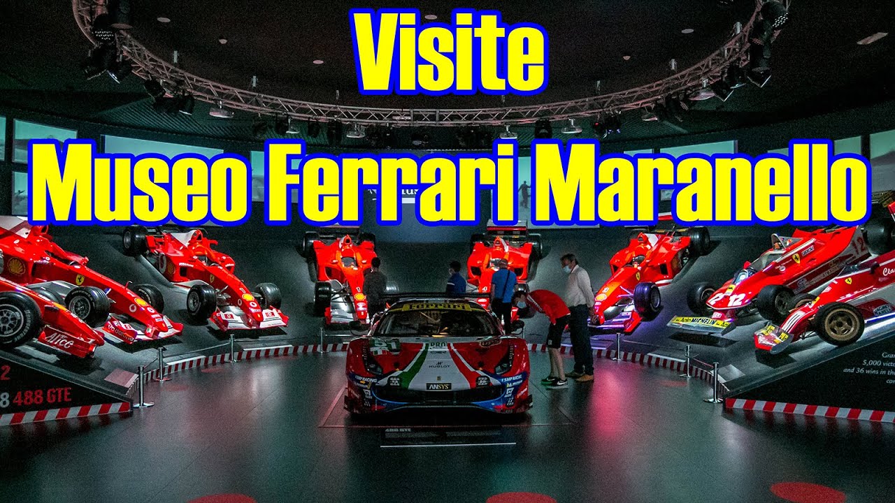 Je Visite le Musée Ferrari de Maranello
