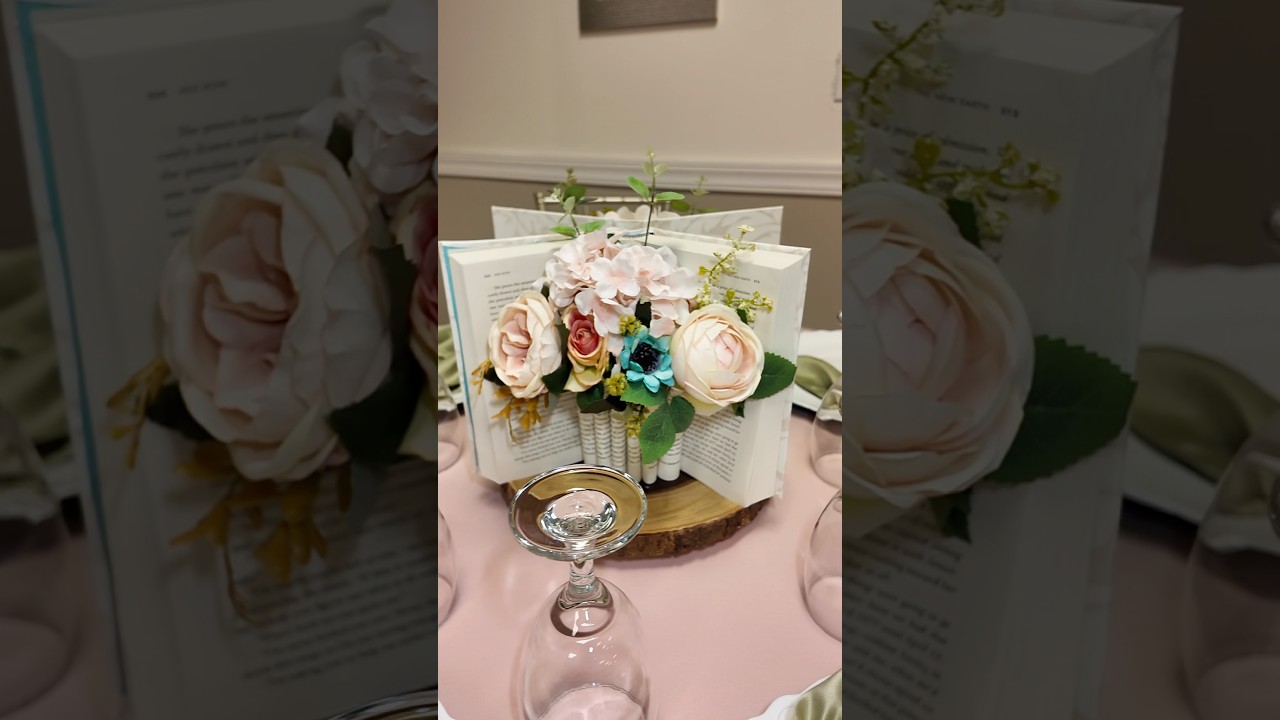 Композиция из книг своими руками #diyproject #short #vlog #project #babyshower #coulplechannel #fyp
