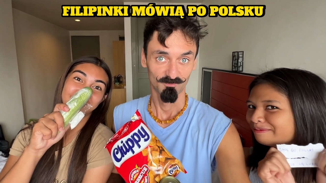 Dziewczyny z Filipin uczą się języka polskiego