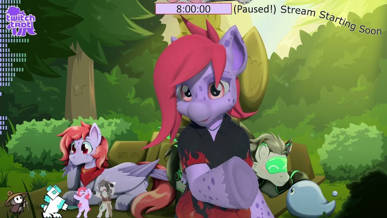 Party and Birthday Stream! | Pride and purple vibes (Part 1/2)