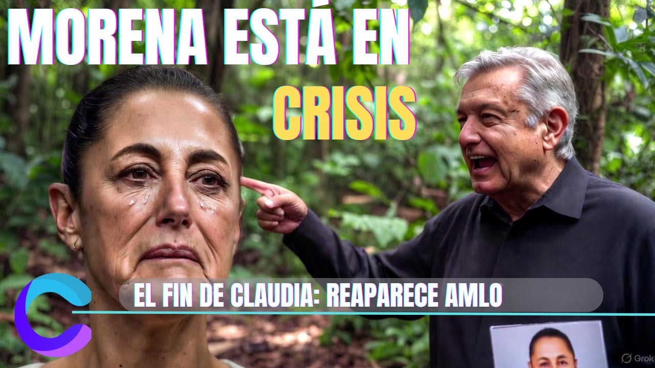 REAPARECE AMLO PORQUE CLAUDIA NO PUDO CON EL PA&Iacute;S