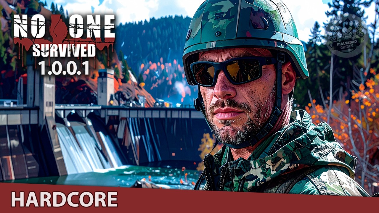 Cheguei Quebrando Tudo no Bunker da Represa 😱💥 | NO ONE SURVIVED HARDCORE