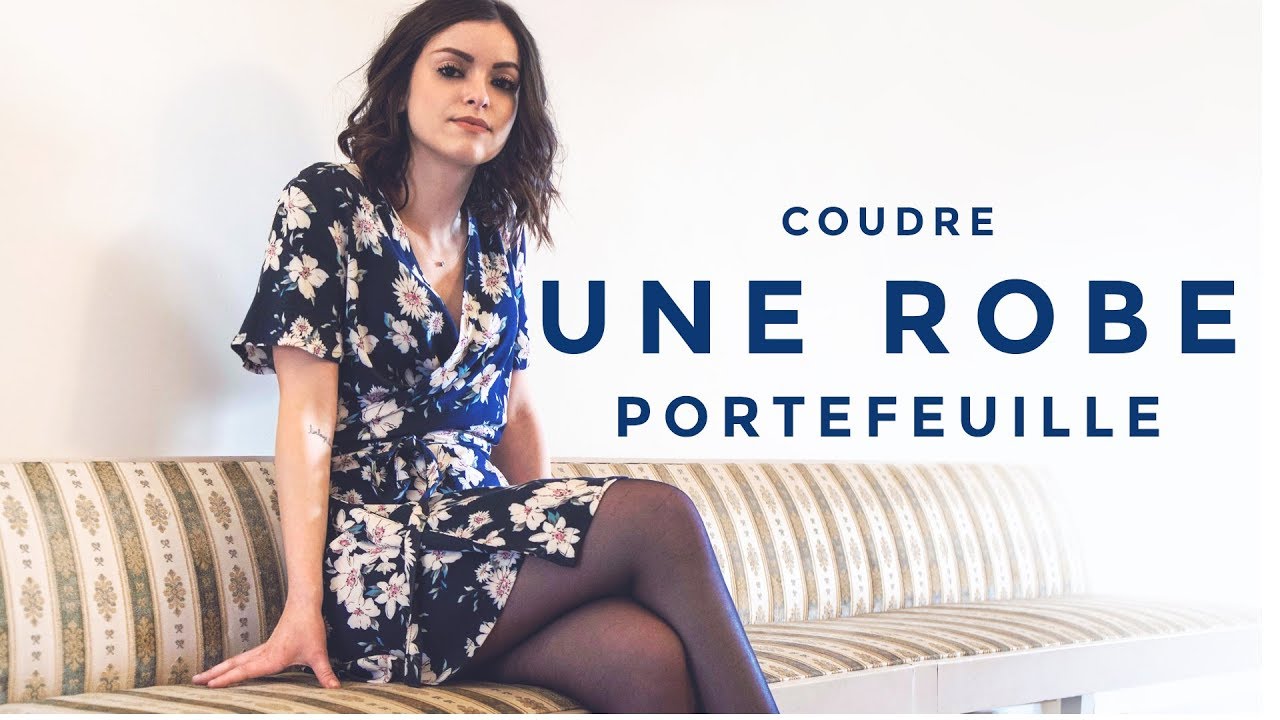 TUTO COUTURE - COUDRE UNE ROBE PORTEFEUILLE pour la SAINT-VALENTIN !! ❤️