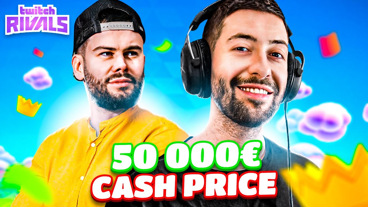 TWITCH RIVALS à 50 000 $ de CASHPRICE avec @LeBouseuh , @lilmcqueen et @shiinrotv