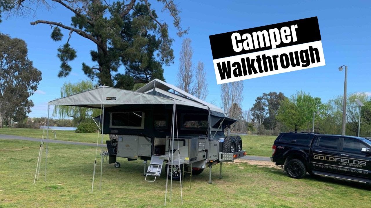Goldfields Forward Fold Camper Trailers - Sovereign Walkthrough
