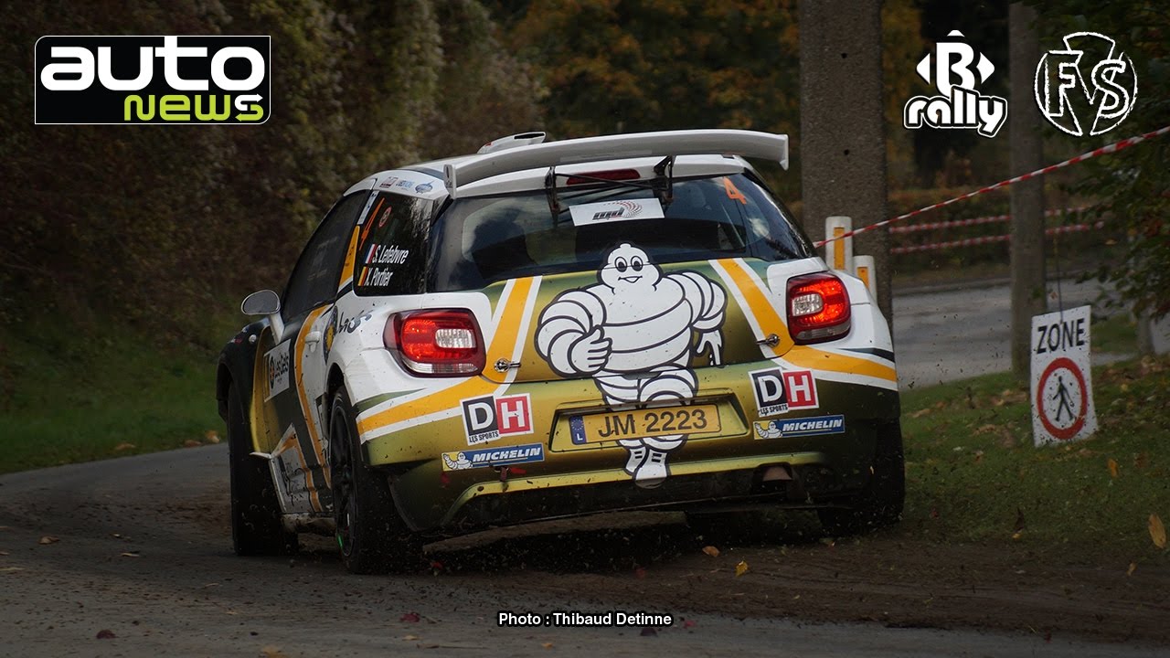 Condroz Rally 2016 - OnBoard LEFEBVRE-PORTIER/DS 3 R5 - ES 10 Villers-le-Bouillet by B-rally & FSV