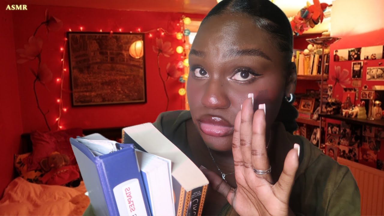 ASMR | Friend Comes Over To Study But Ends Up Spilling ALL The Family DRAMA!!!