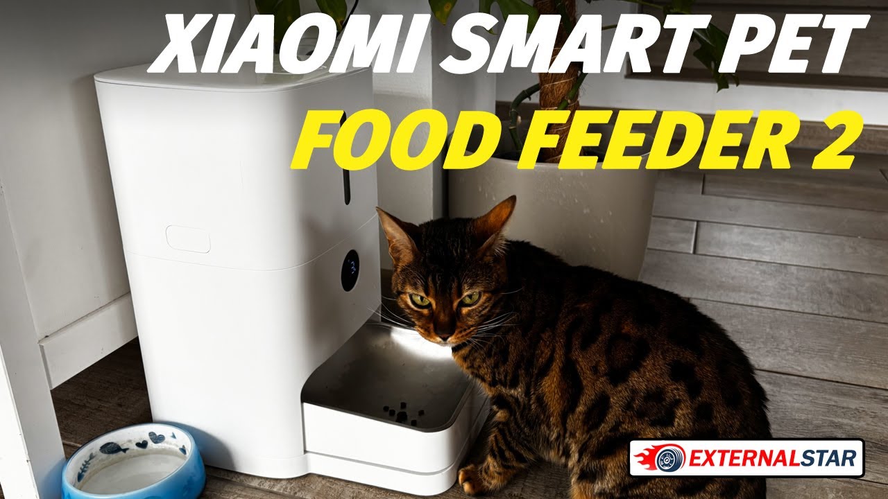 Распаковка: Xiaomi Smart Pet Food Feeder 2 EU