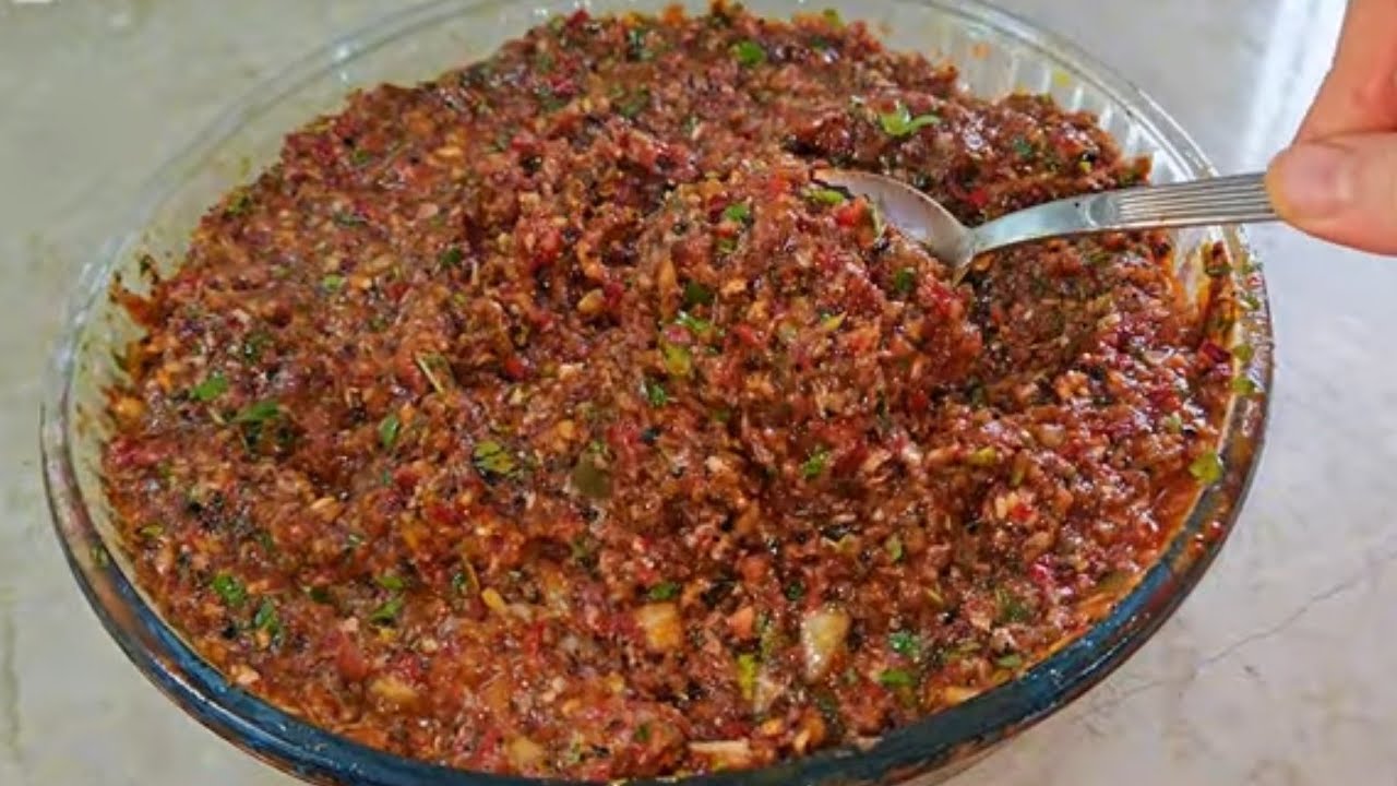 👌Lahmacun iç harcı nasıl hazırlanır