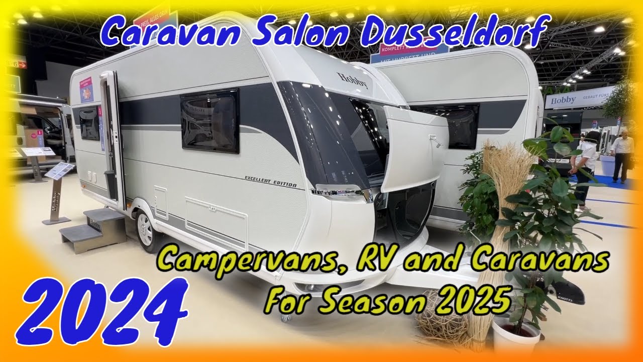 Hobby Excellent Edition 540 UL (2025) Walkaround And Interior Caravan Salon 2024 Dusseldorf