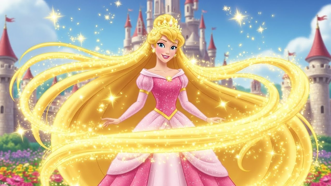 The Golden Hair Princess | Magical Fairy Tale Story for Kids | Animated Bedtime Story