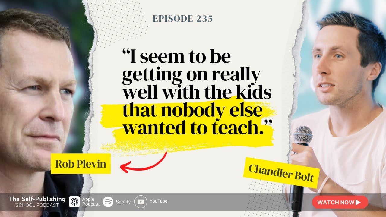 $80k/year In Royalties For 6 Years From One Book&hellip;How This Teacher Did It with Rob Plevin