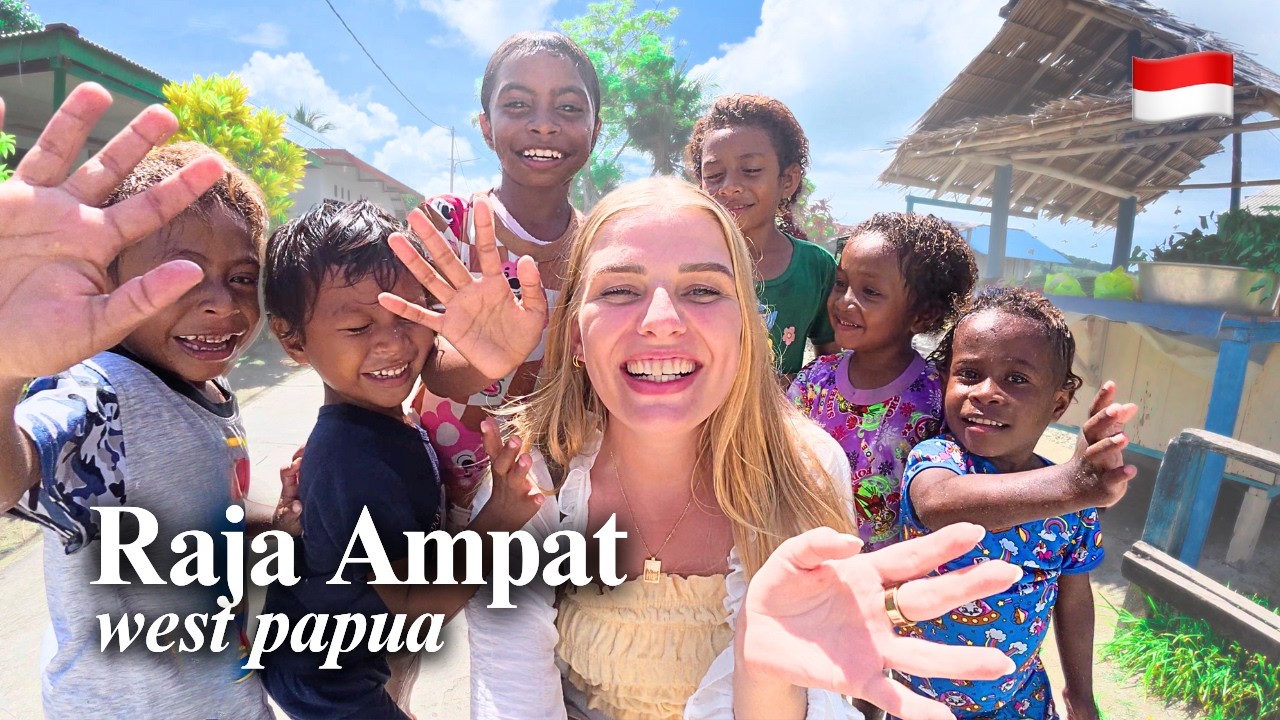 My Birthday in Raja Ampat, local village & bonfire 🔥🇮🇩