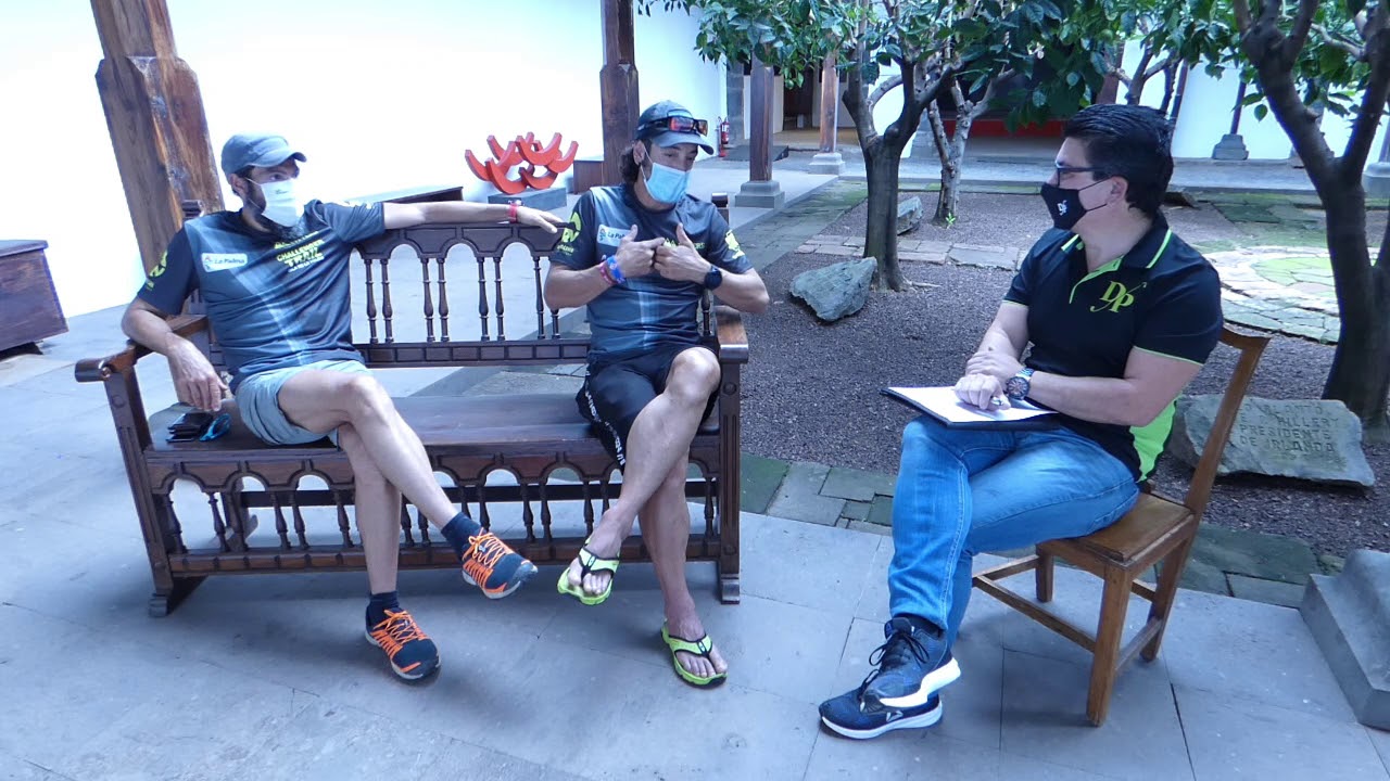 Entrevista a Tito Parra y Sergio Luis Tejero nos hablan del Challenge Trail Isla de La Palma.