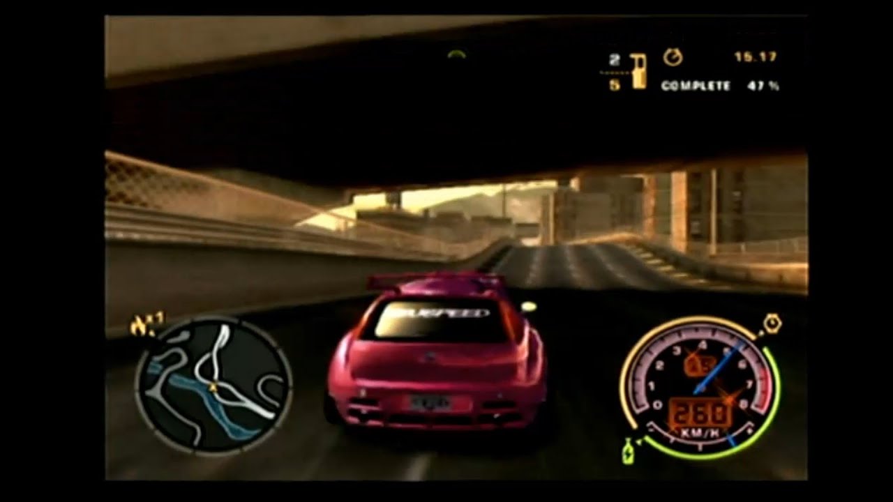 NFSMW 2005 All Tollbooth Career Races Fiat Punto Part 4