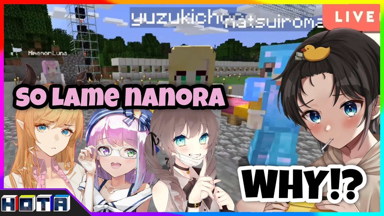 [Hololive] Subaru Naming Sense Is Lame, and the Atmosphere Became Awkward [Minecraft] [Eng Sub]