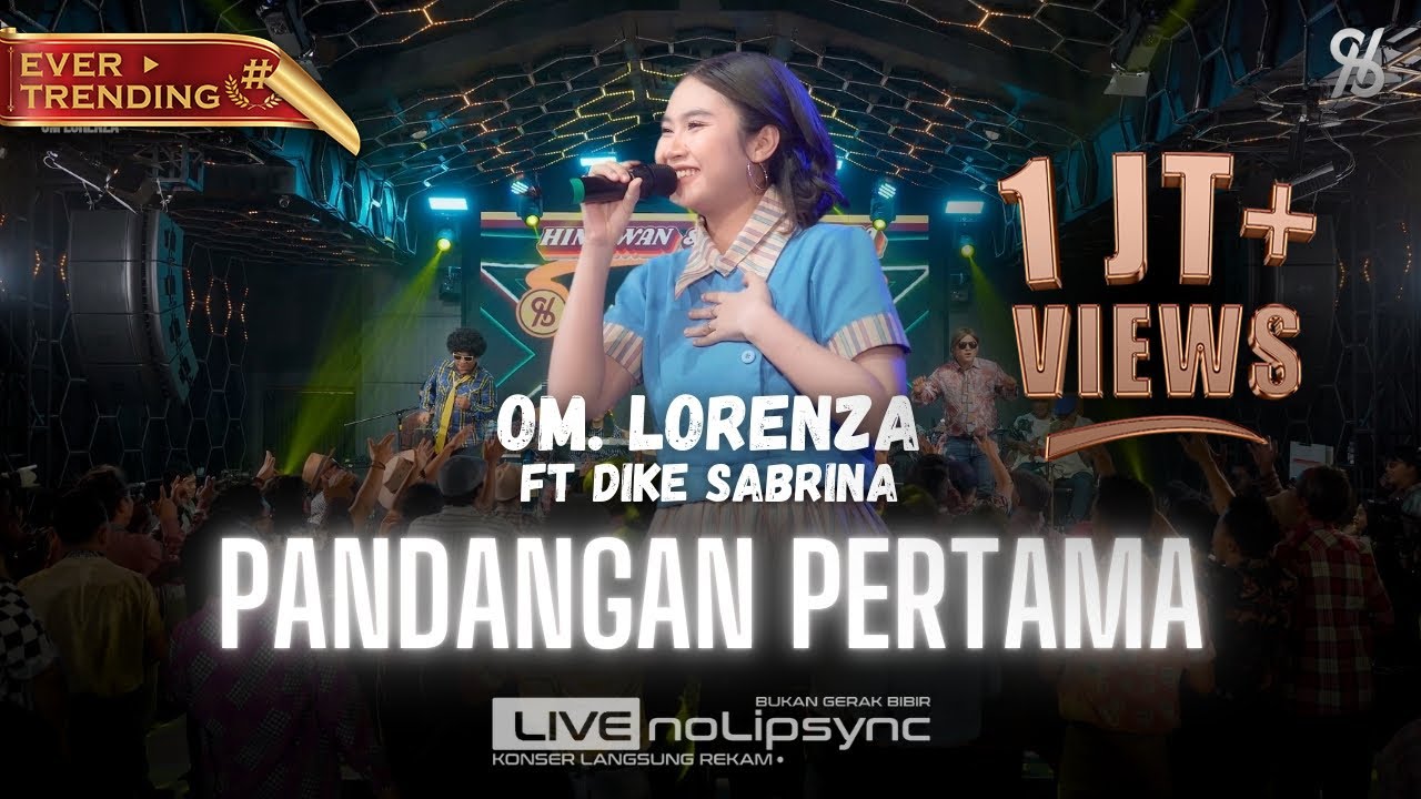 RASANYA TAKDIR TAK INGIN UNTUK BERPISAH - OM LORENZA X DIKE SABRINA | PANDANGAN PERTAMA | LIVE JADUL