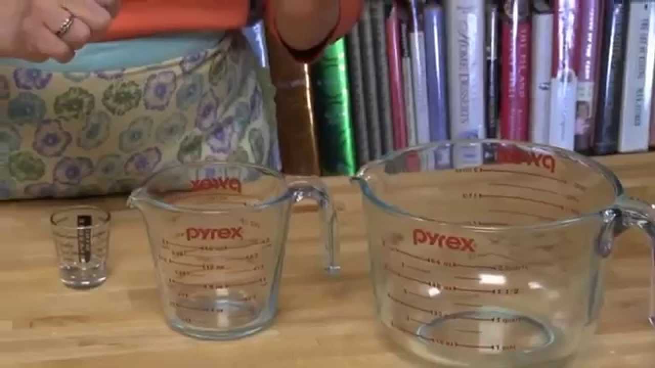 How to Measure Liquid Ingredients by Volume