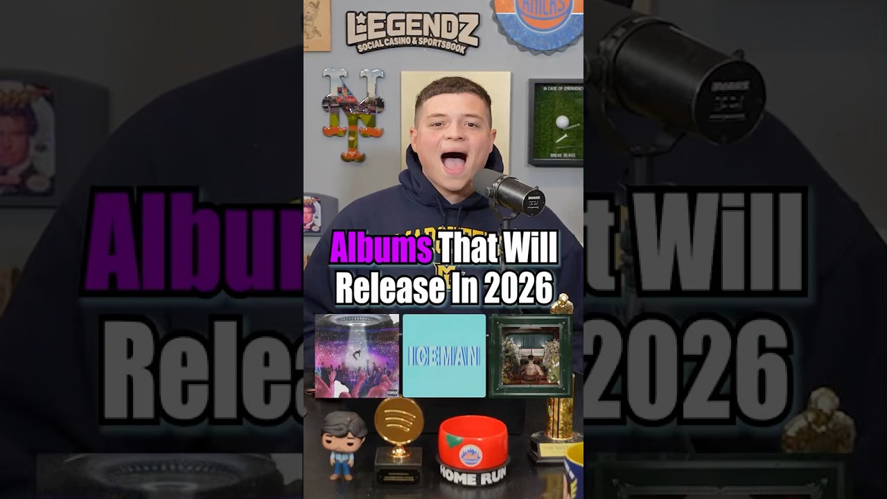 Albums That Will Release In 2026!! #fyp #music #2026 #album #kanyewest
