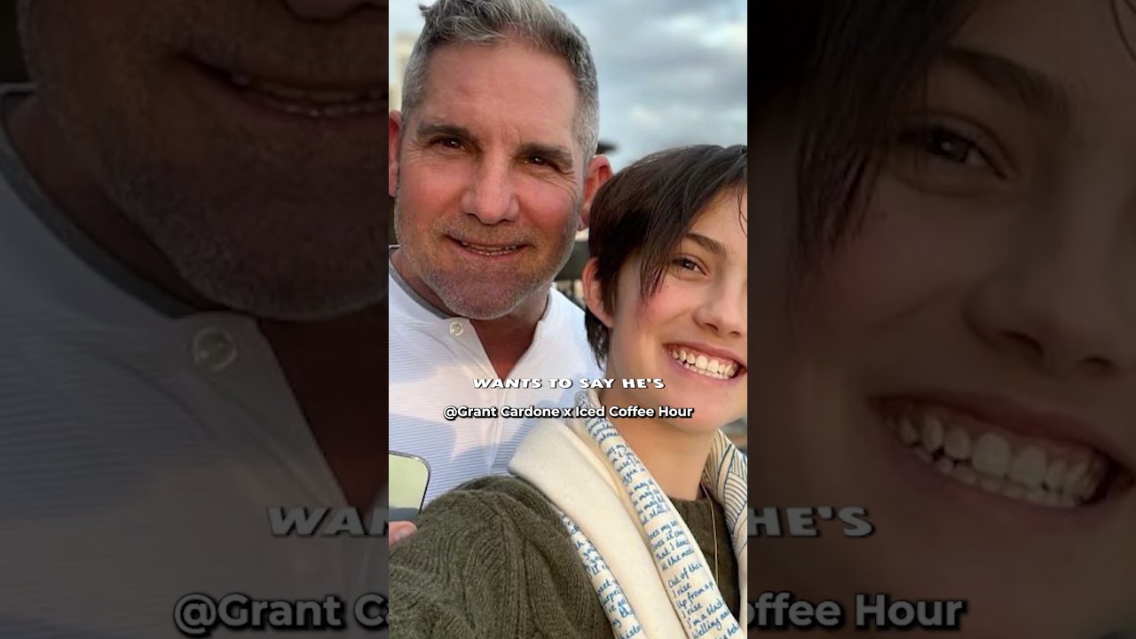 Does Grant Cardone cross the line as a father? 🤨 his daughter reveals all! #familyreveal #parenting