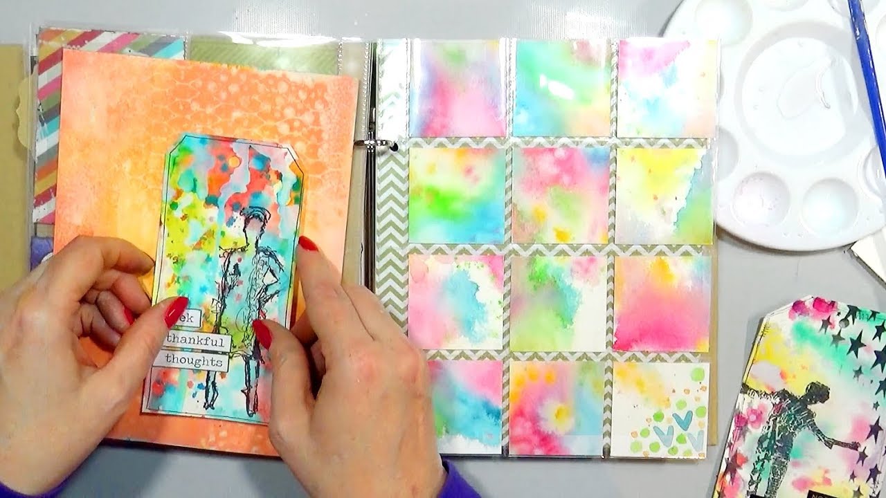 How & Why I like to use tags in my Art Journal