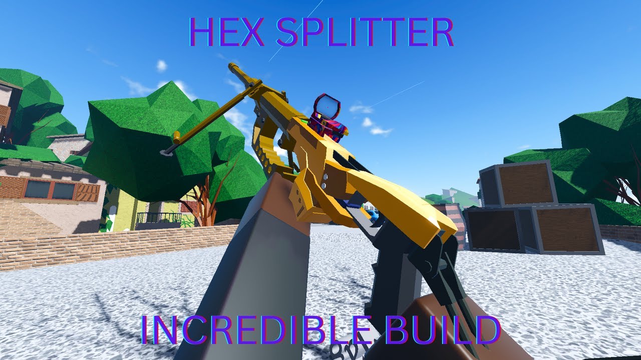 Weird Gun Game Roblox - This HEX SPLITTER Build Is PHENOMENAL!