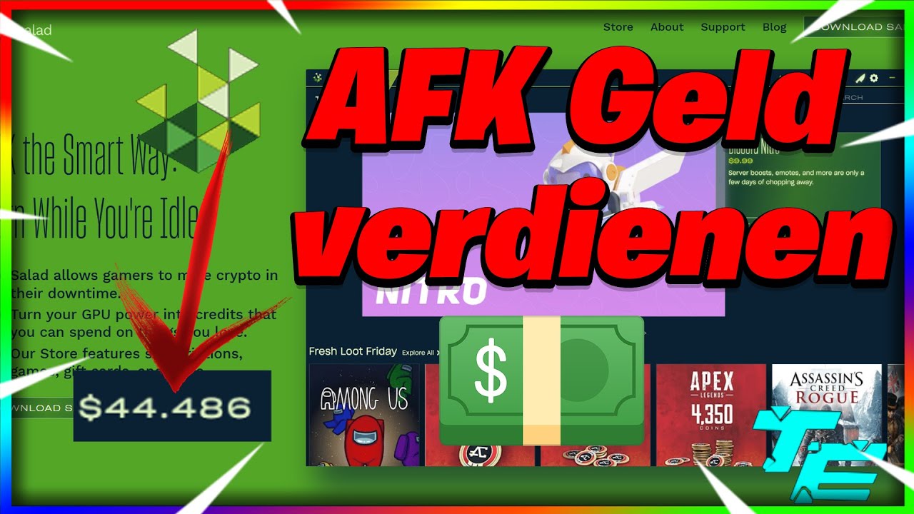 🔴 AFK GELD VERDIENEN 💸 Tutorial | Salad App Tutorial extrem einfach | Tutorial Ecke