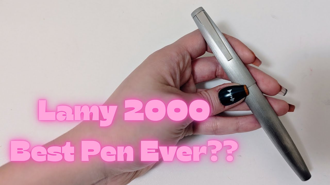 Is the Lamy 2000 worth it? Watch before you buy 😉