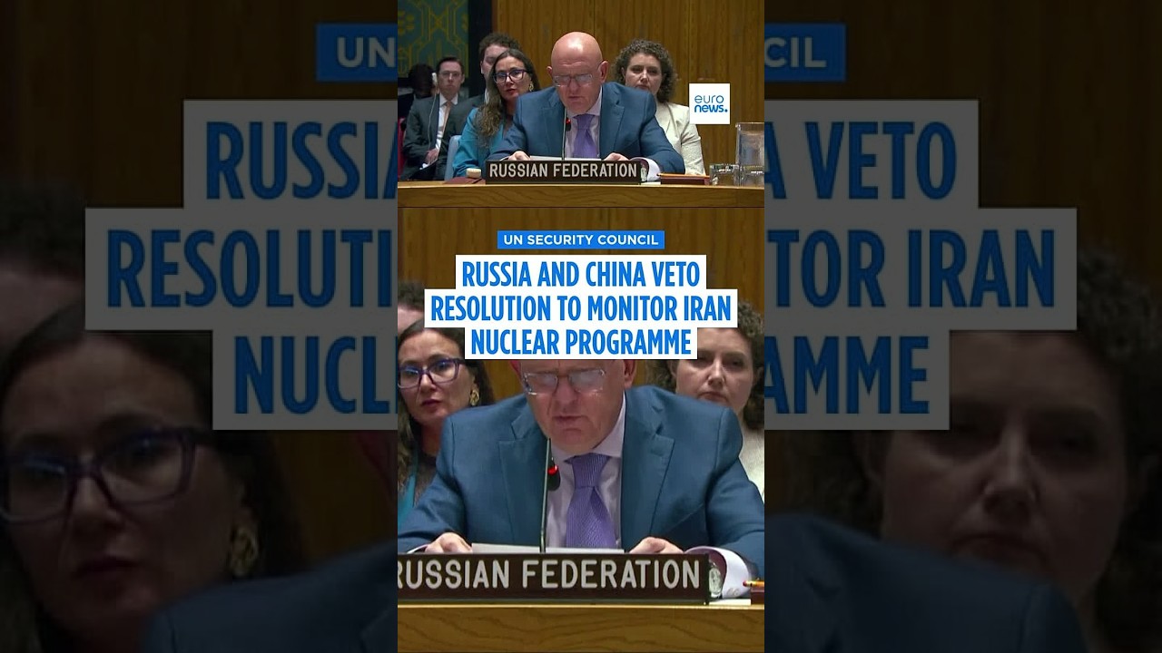 UN Security Council fails to adopt US-backed Iran sanctions resolution after Russia and China vetoes