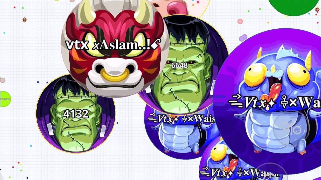 ЛУЧШАЯ КЛАНОВАЯ МЕСТЬ 👿 (AGAR.IO MOBILE)