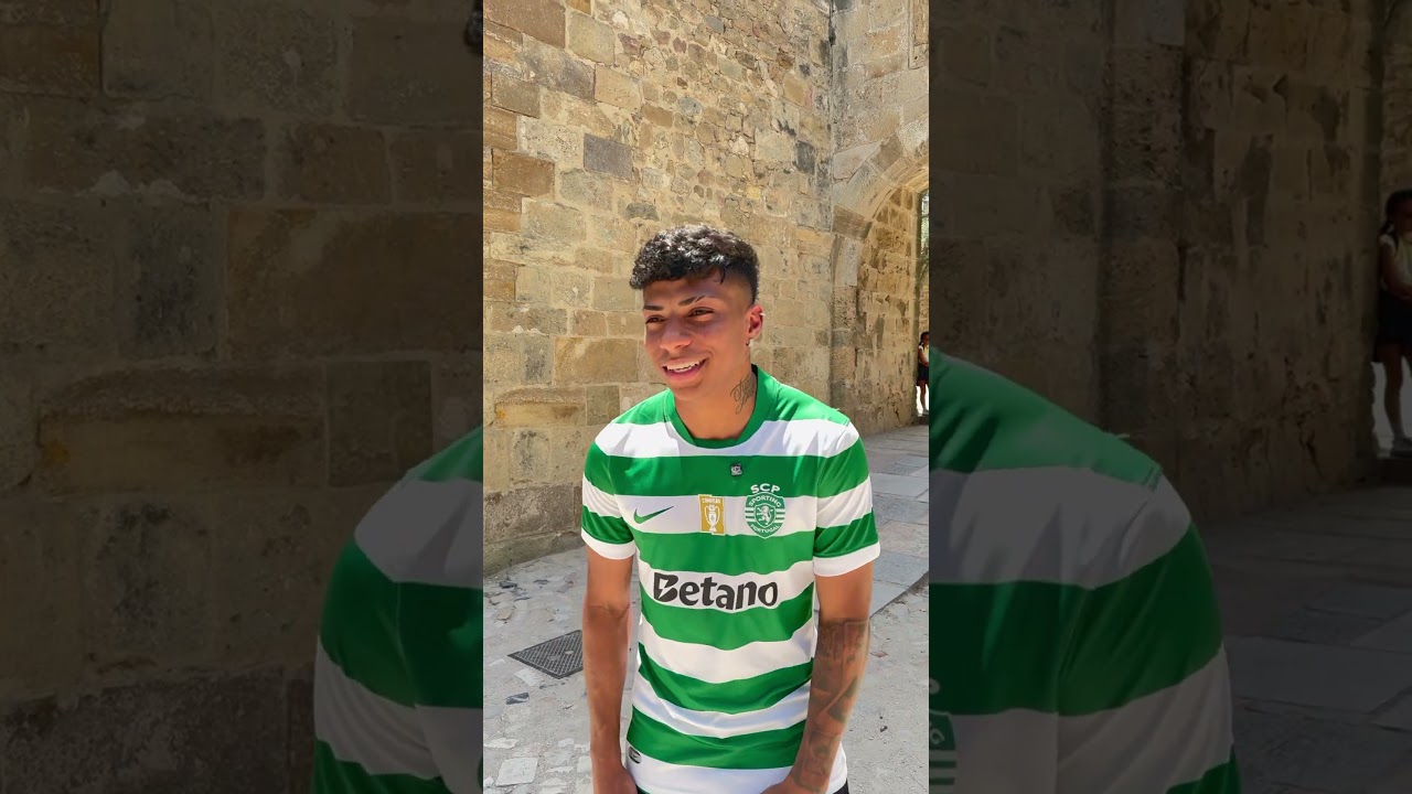 Perguntas r&aacute;pidas ⁉️ com #AlissonSantos 🤔 #Alisson #SportingCP
